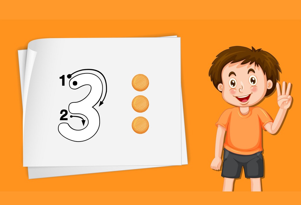 okul öncesi bir rakamı çalışma sayfaları